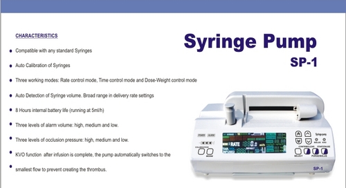 SYRINGE INFUSION PUMP