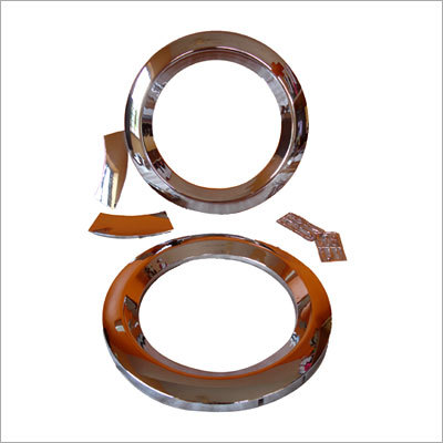 ABS Plastic Items Duly Nickel Chrome Plated - ABS Plastic, Variable Dimensions, Silver | Durable, Corrosion Resistant, High Strength, Precise Finish