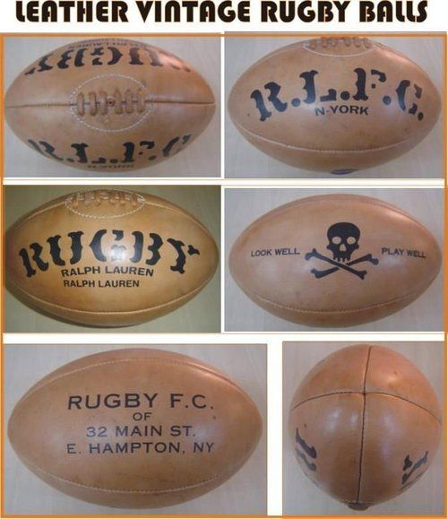 Brown Vintage Australian Rule Footballs