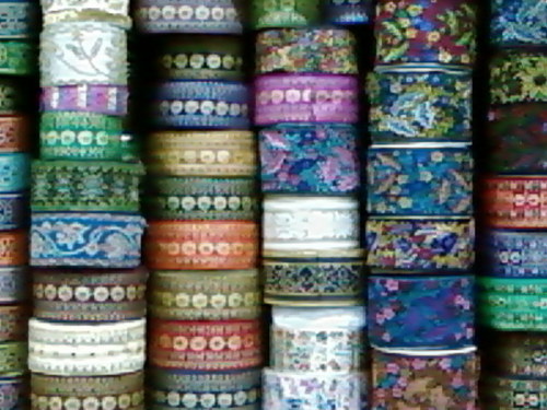 Jacquard Silk Border