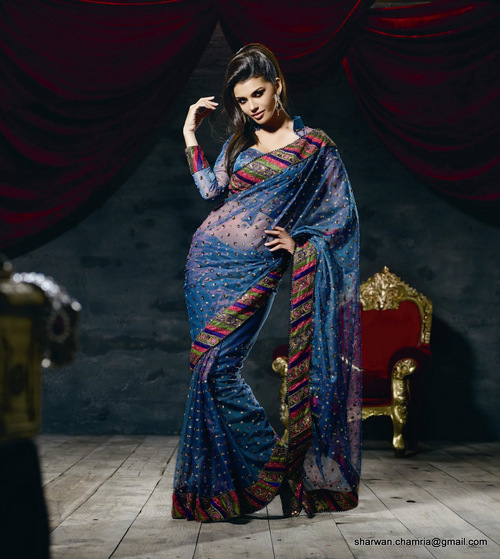 Bollywood Net Saree