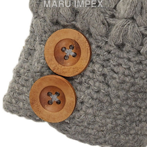 Brown Sweater Buttons