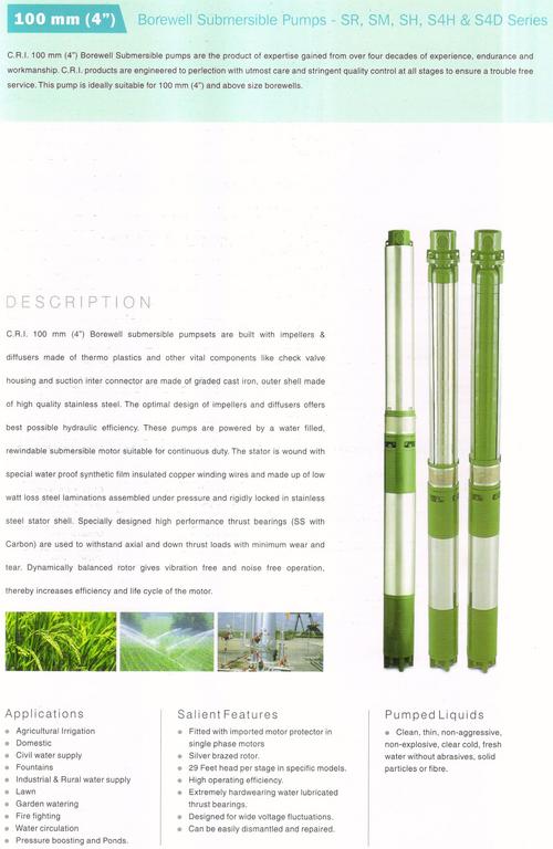 Borewell Submersible Pumps