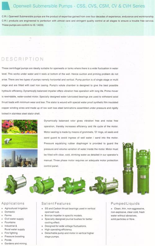 Openwell Submersible Pumps