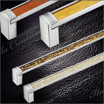 Fancy Multi Door Handles - Metal, Glass, Varying Sizes, Silver | Elegant Design, Intricate Patterns, Easy Installation