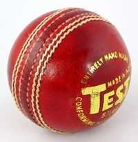 Red Test Cricket Leather Balls