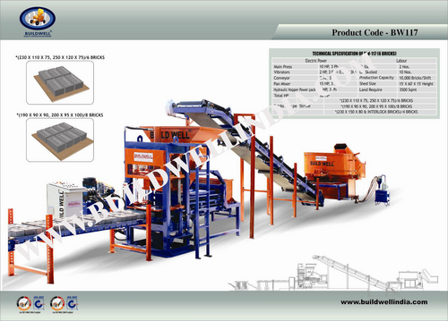 Automatic Brick Making Machine