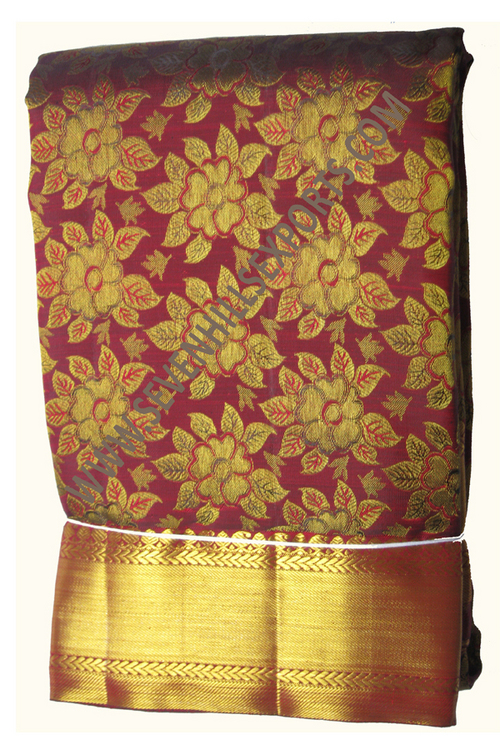 Golden Border saree