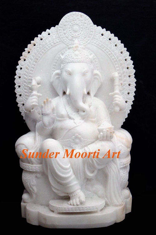 Stone Statue of Ganesha Idol