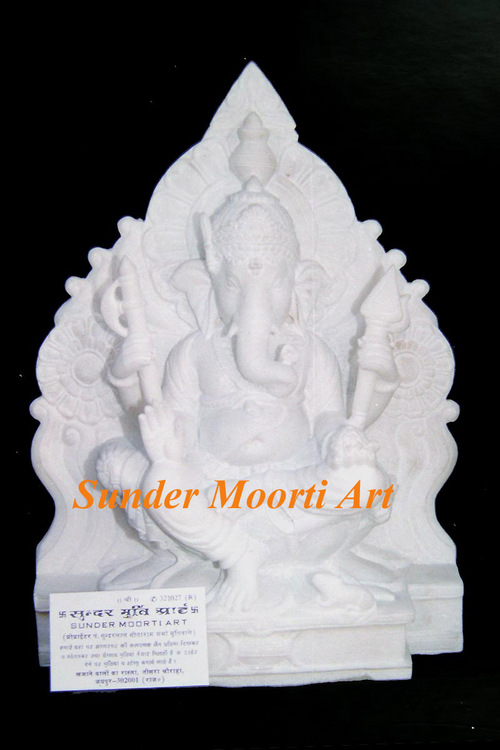 Marble God Ganesha Stone Statues