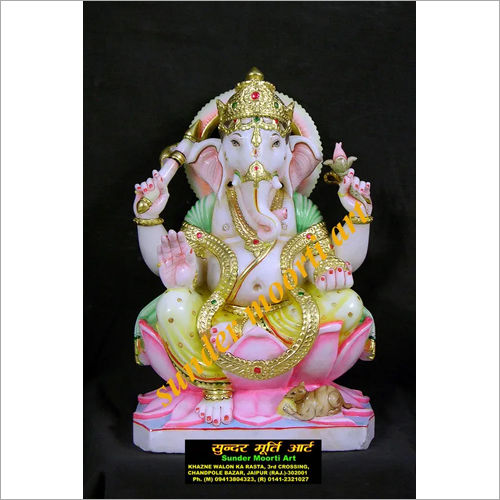 Beautiful Lord Marble Ganesh Statue