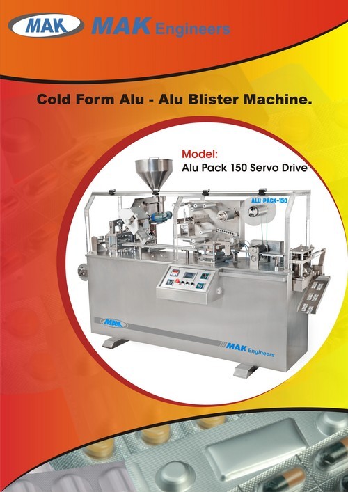 Cold Forming Alu Alu Blister Machine