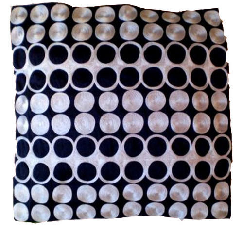 Black White Printed Cushion Cover