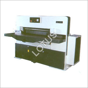 Programmable Fully Automatic Paper Cutting Machine