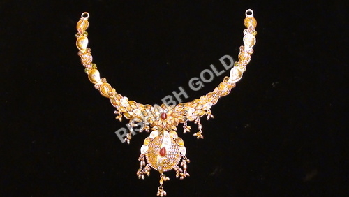 Gold Filigree Necklace