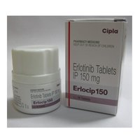 Erlocip Erlotinib 150mg Tablets - Erlotinib Hydrochloride, 150 Mg Strength, Pack Of 30 Tablets | Prescription Medicine For Tumor Treatment
