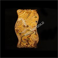 Meenakari Gold Kada