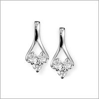 Diamond Studded Earrings