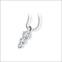 Sliver Designer Platinum Pendants