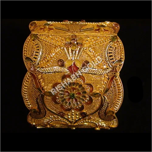 Crafted Gold Kada