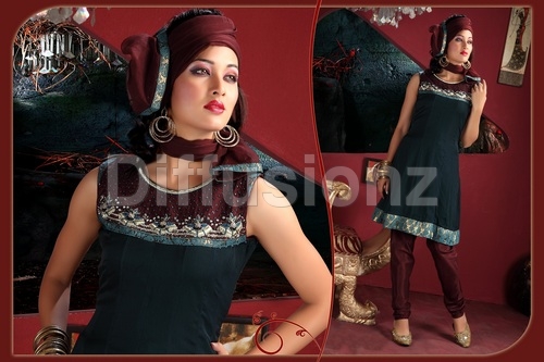 Perfect Round Neck Anarkali