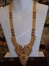Long Gold Necklace