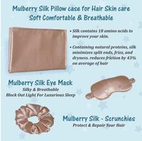 Mulberry Silk Pillow Case - Color: Grey