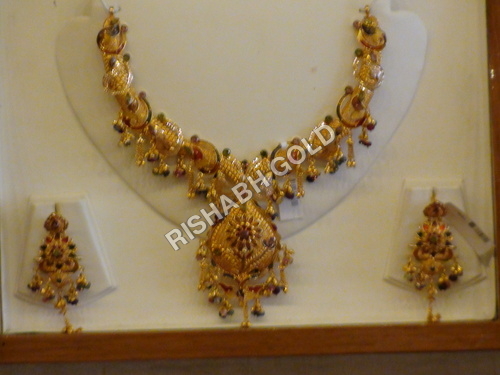 Heavy Gold Necklace Set