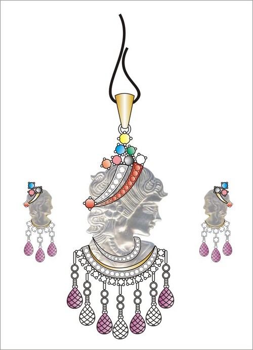 Bridal Necklace Set
