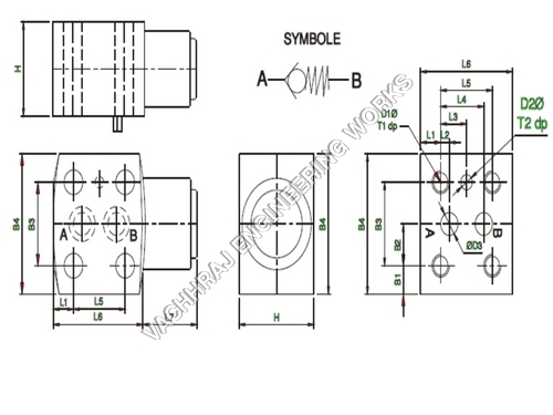 Sub-plate Mounting Check Valves