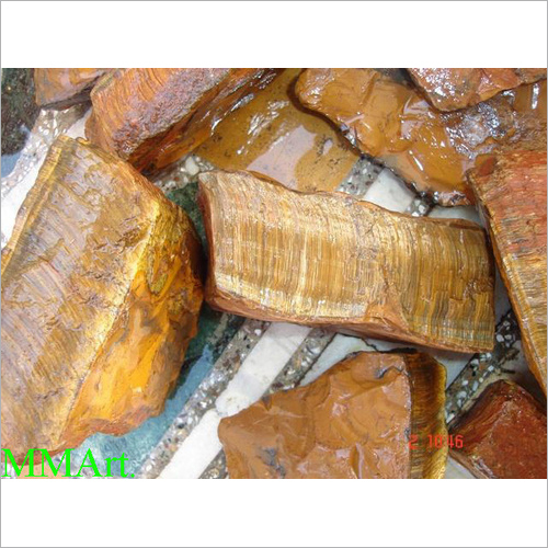 Gemstone tiger eye lumps and agate rocke stone for astrology and jewellory macking used