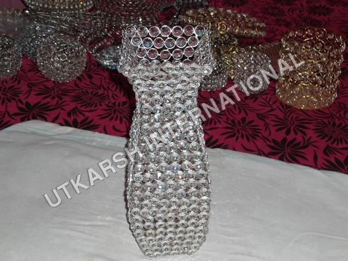 Crystal flower vase