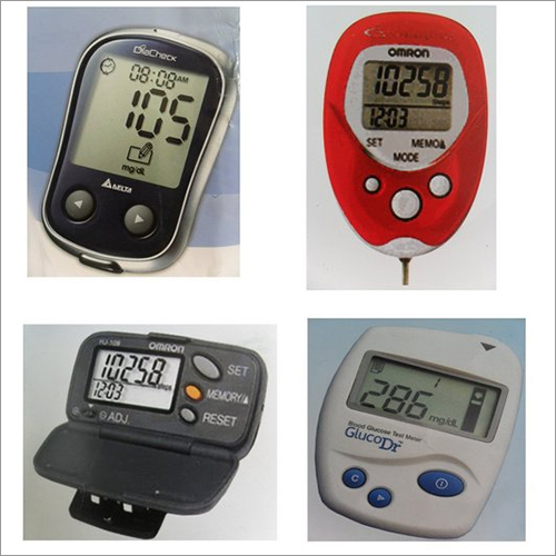 Blood Glucose Test Meter & Pedometers
