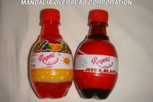 Rogers Drinks - PET Plastic 10x5x5cm Red, 250ml | Refreshing Taste, Variety of Flavors, Convenient Packaging