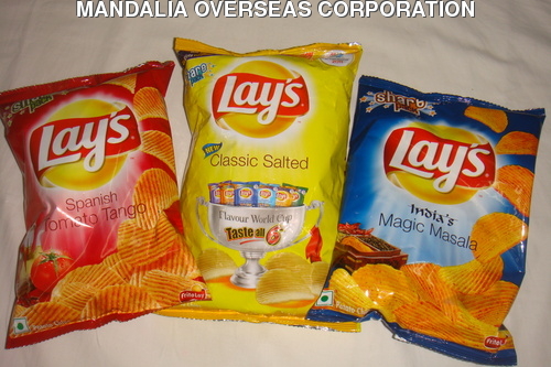 Lays Flavours - Potato, Variable Weight, Plastic Packaging | Variety of Flavors, Crispy Texture, Snacking Convenience