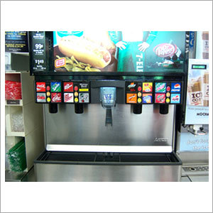 Double Decker Soda Fountain Machine - Durable Corrosion Resistant Design | Easy Operation, Multiple Flavors, Efficient Dispensing, Low Maintenance, Space Saving