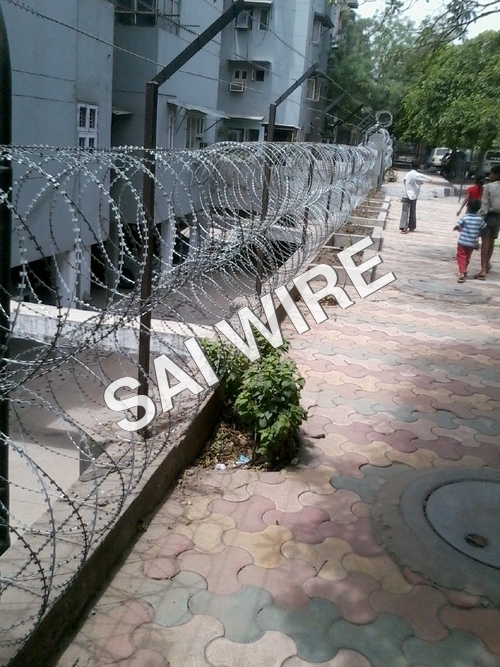 Industrial Security Concertina Wire