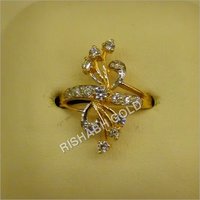 Gold Diamond Rings