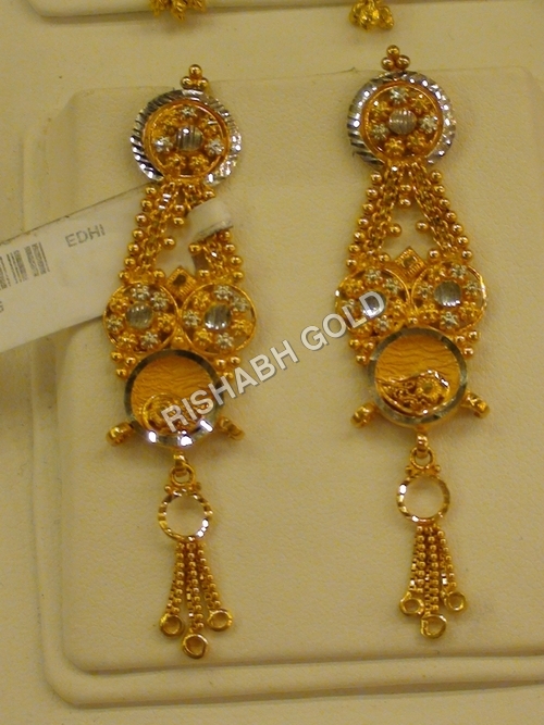 Traditional Gold Earrings