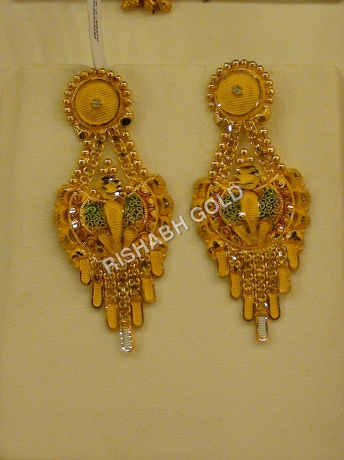 Antique Gold Earrings