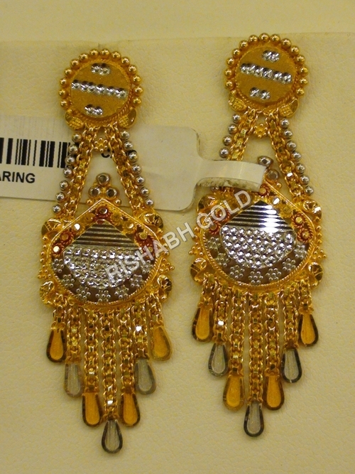 Ladies Gold Earrings