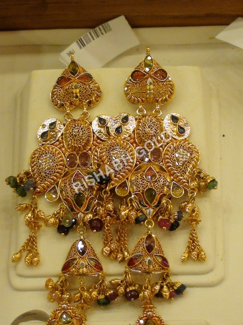 Gold Hanging Earrings