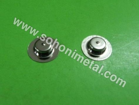 Nickel Plated Dry Cell Battery Caps