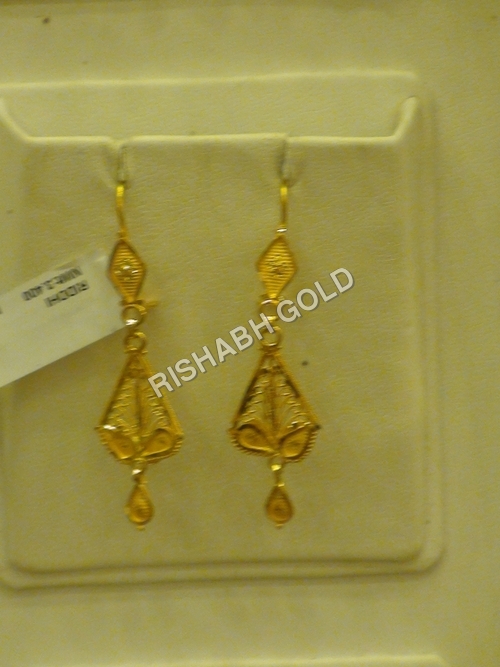 Saudi Gold Earrings