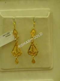 Saudi Gold Earrings