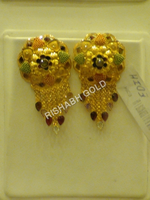 Gold Ear Tops