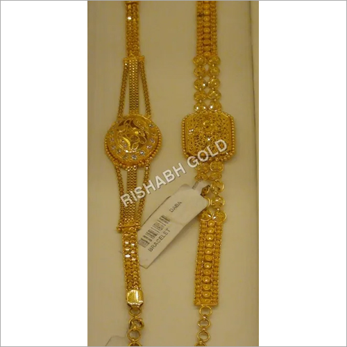 Stylish Gold Plated Leaf Design Ladies Bracelet online|Kollam supreme-sonthuy.vn