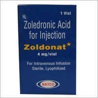 Zoldonat Zoledronic Injection - 4 Mg/vial, Intravenous Administration , Lyophilized Single Dose For Osteoporosis, Paget's Disease, Bone Cancer Treatment
