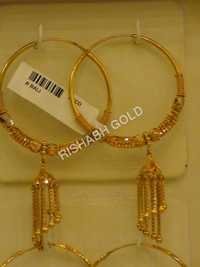 Earrings do Hoop do ouro