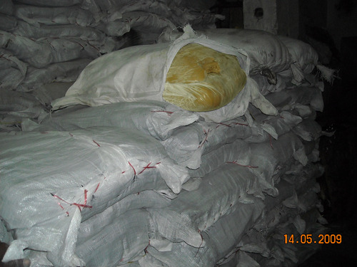 White Reclaimed Rubber (Med-Grade) Hardness: 40